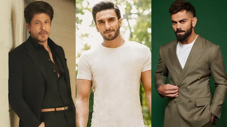 shah rukh khan ranveer singh virat kohli