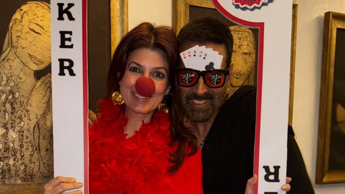 Twinkle Khanna shares glimpse of Akshay Kumar's fun-filled birthday bash: ‘Always winning with a joker by his side’