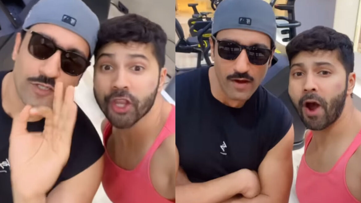 Vicky Kaushal And Varun Dhawan's Gym Video Will Get You PUMPED UP | Glamsham.com