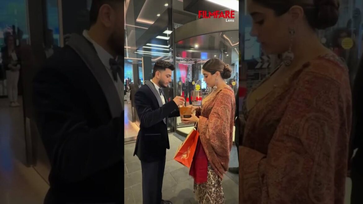 VishalJethwa and JanhviKapoor bonded over some tasty food at the TorontoFilmFestival2025.