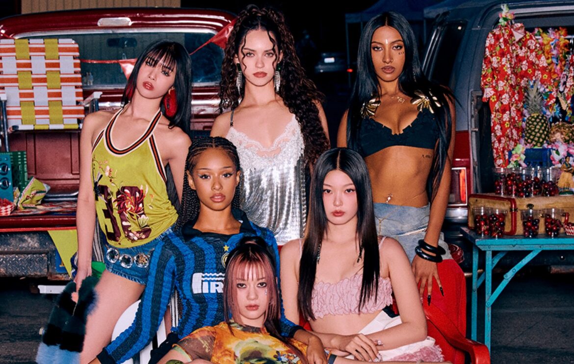 Watch KATSEYE's new DIY-inspired visualiser for 'M.I.A'