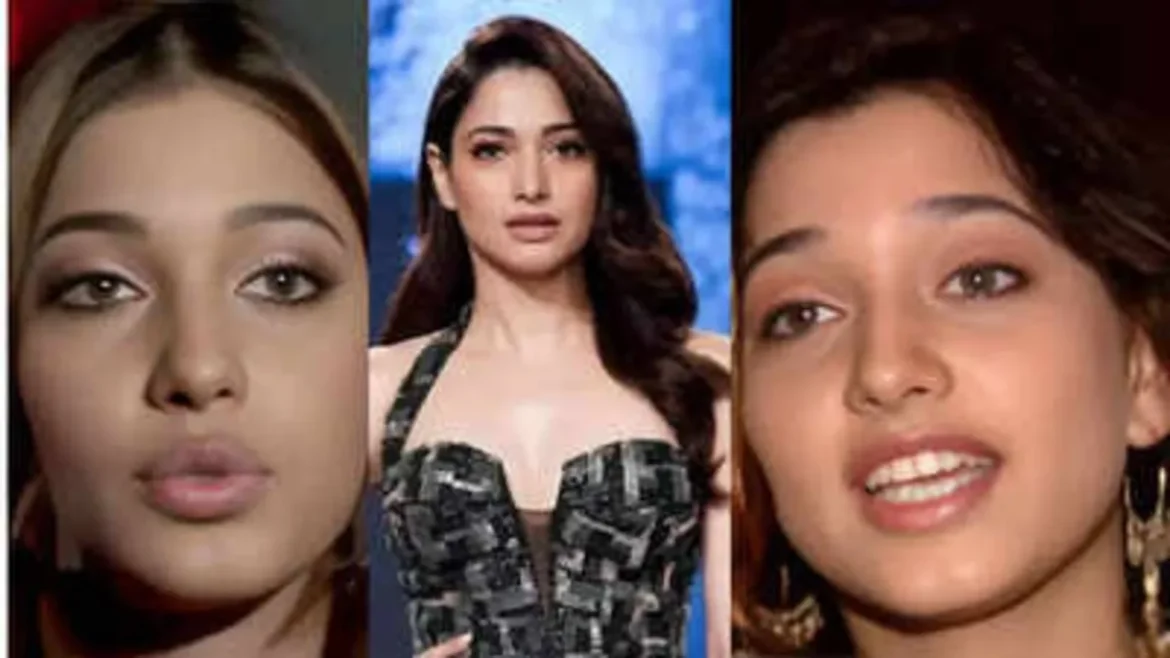'We All Look Like This In Our Aadhar Card Photos', Netizens Drawing Comparison In Tamannaah Bhatia's Then Vs Now Pictures