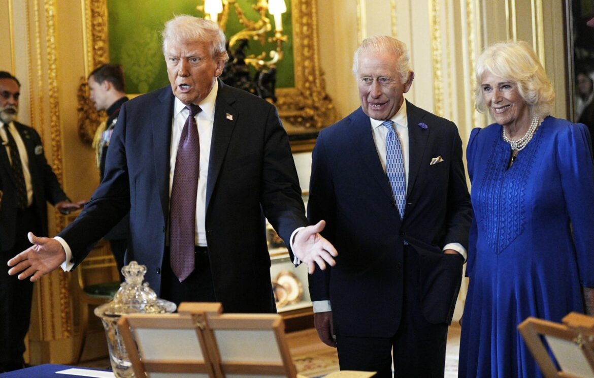 bitchy | King Charles is ‘thrilled’ about the Trump visit & ‘very pleased with the global optics’