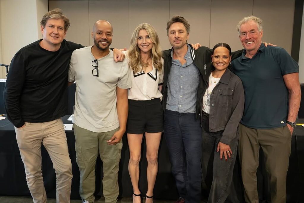 bitchy | The Scrubs cast reunited for their first table read for the reboot