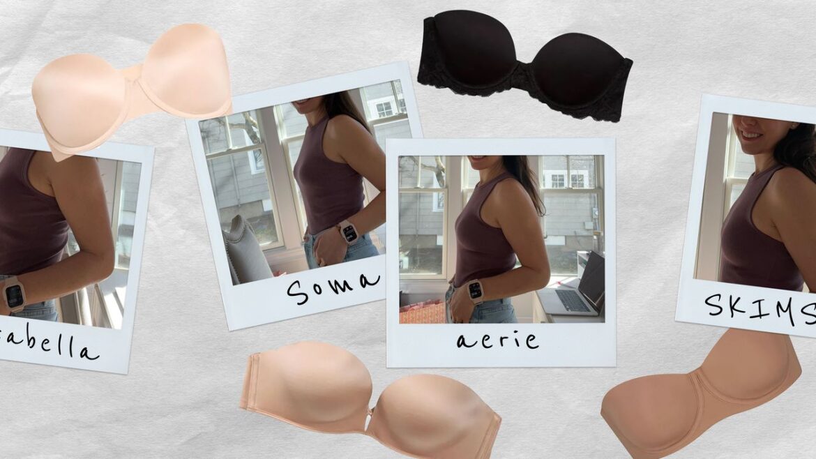 9 Best Strapless Bras 2025 That Stayed Up After Hours of Wear