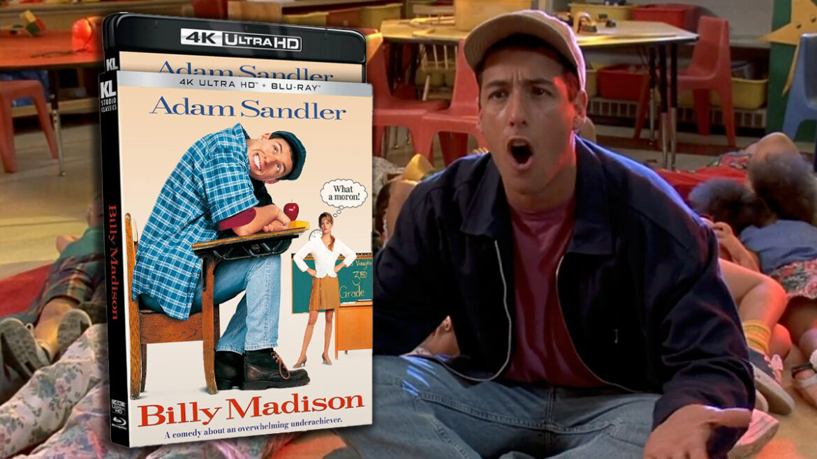 Adam Sandler's Billy Madison on 4K UHD 50% Off on Amazon