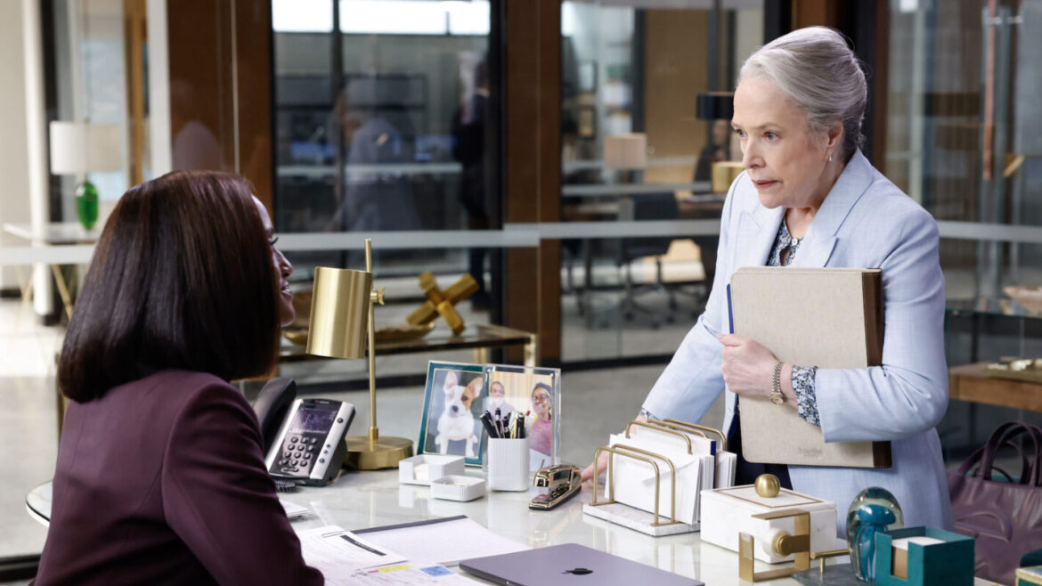 Kathy Bates and Skye P. Marshall in 