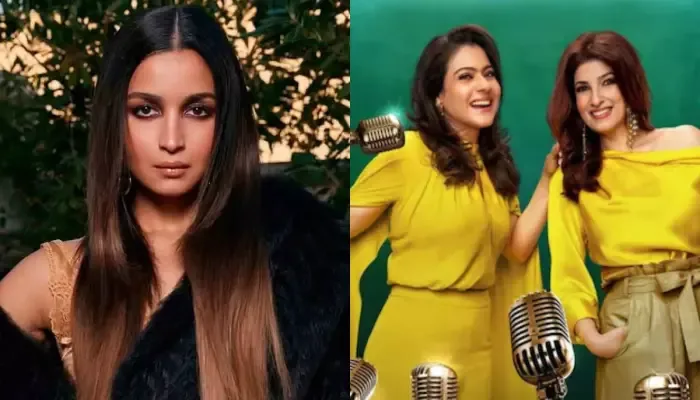 Alia Bhatt at Kajol and Twinkle Khanna Show Too Much