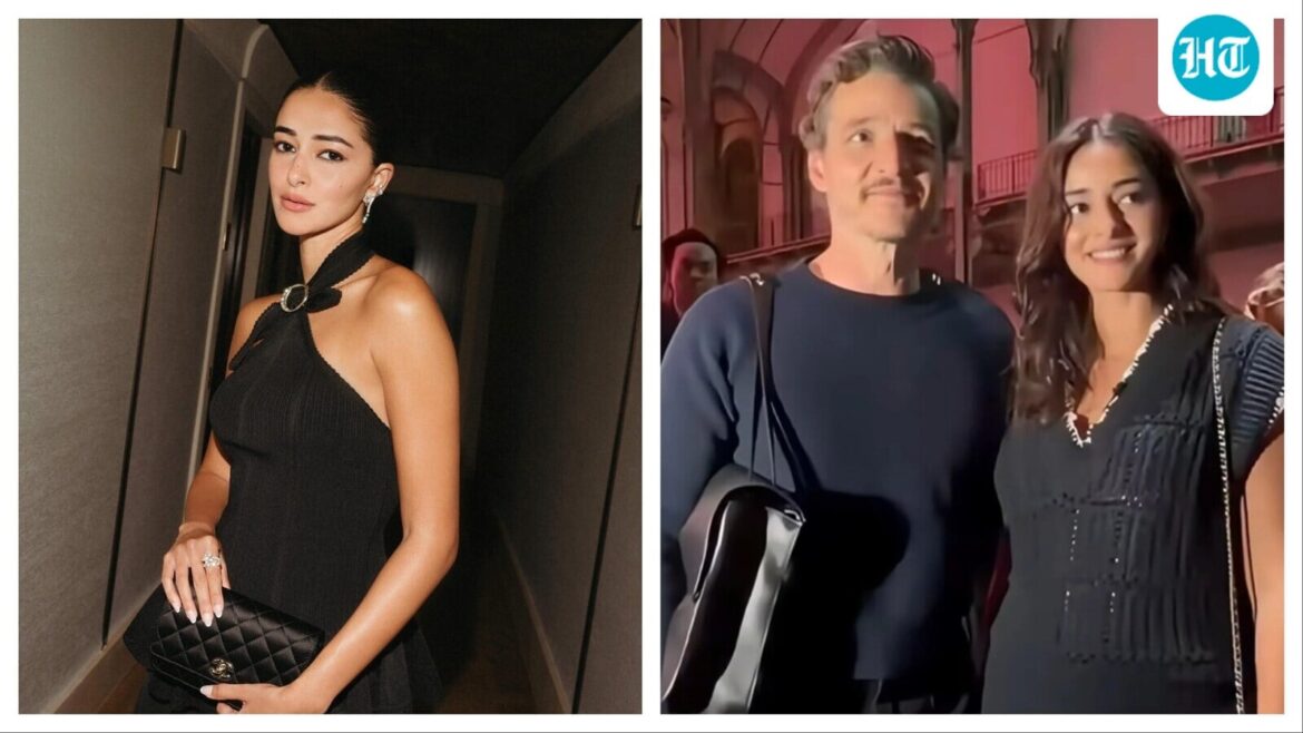 Ananya Panday meets Pedro Pascal at Paris Fashion Week, but fans can’t stop talking about his bag: 'That's Joey's purse'