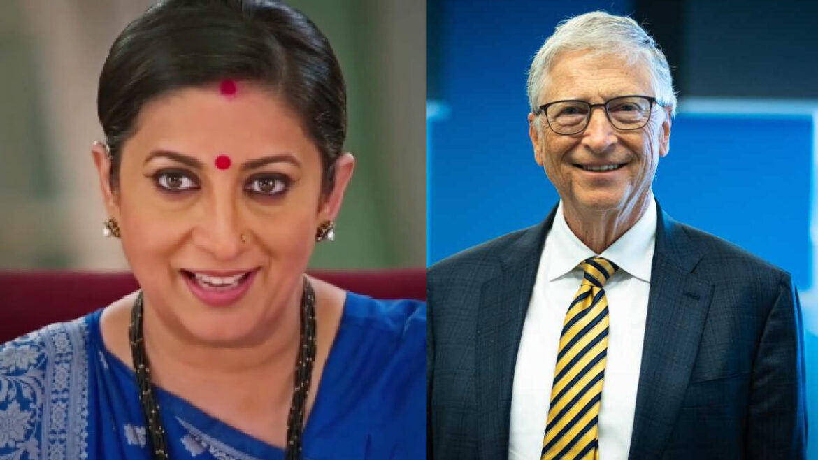 Bill Gates Joins The Family: Smriti Irani Confirms His Appearance On Kyunki Saas Bhi Kabhi Bahu Thi 2! | Glamsham.com
