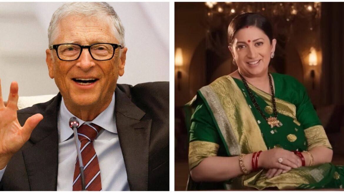 Bill Gates to appear in Smriti Irani's Kyunki Saas Bhi Kabhi Bahu Thi 2; actor calls it ‘historic moment’