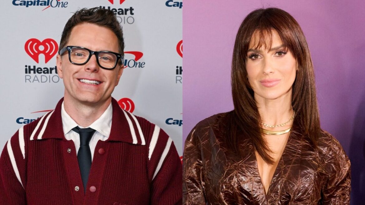 Bobby Bones in May 2025; Hilaria Baldwin in September 2025.