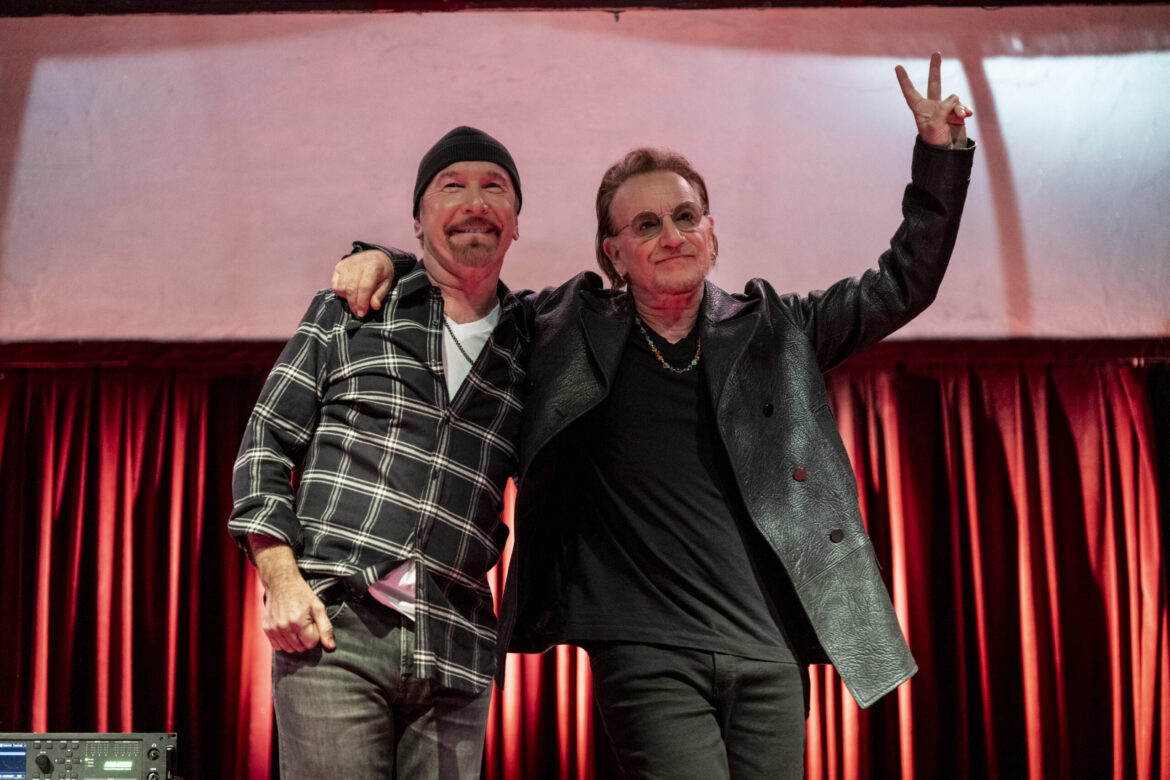 Bono, The Edge Revisit U2 Classics At Guthrie Prize Ceremony