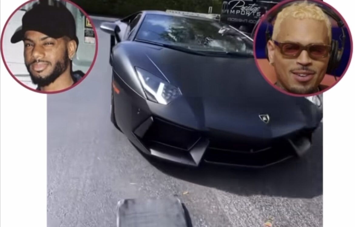 Bryson Tiller Gifts Chris Brown a Lamborghini to Celebrate Stadium Tour Success
