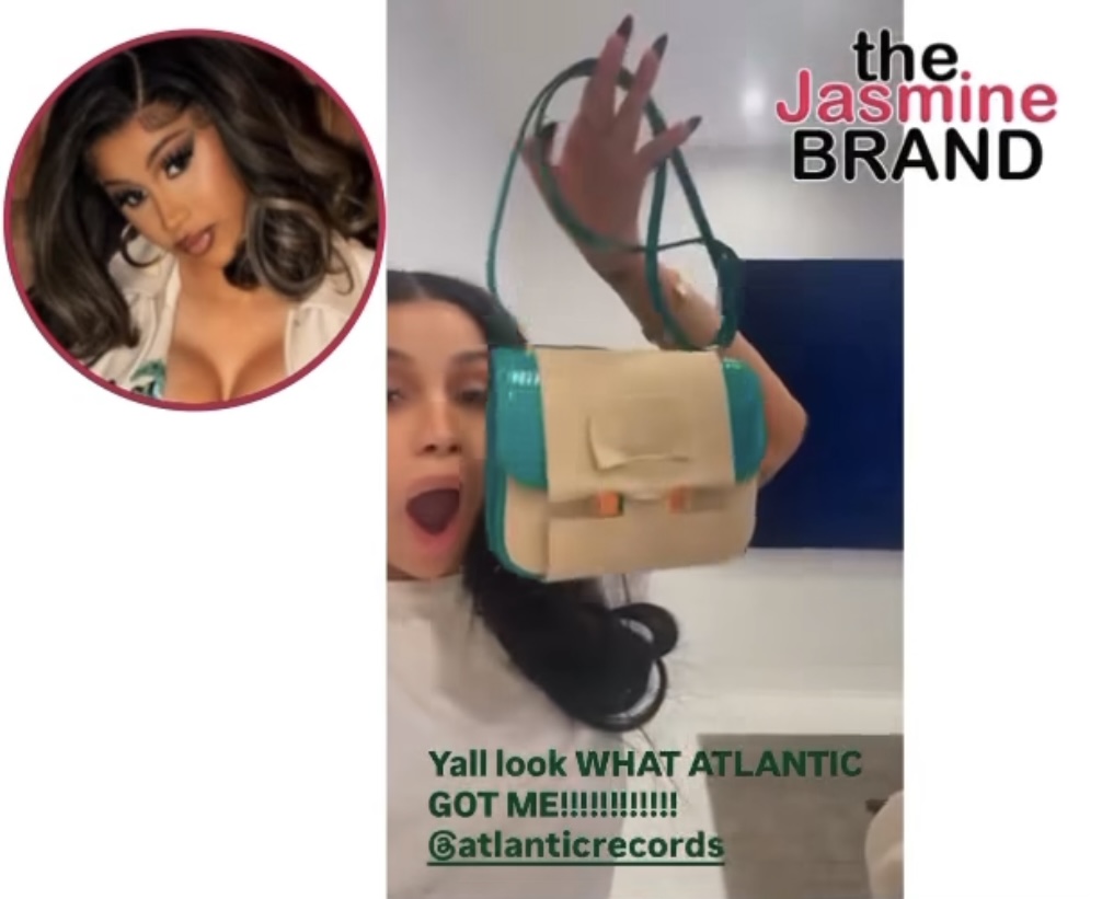 Cardi B Is Speechless After Label Gifts Her A New Hermès Bag