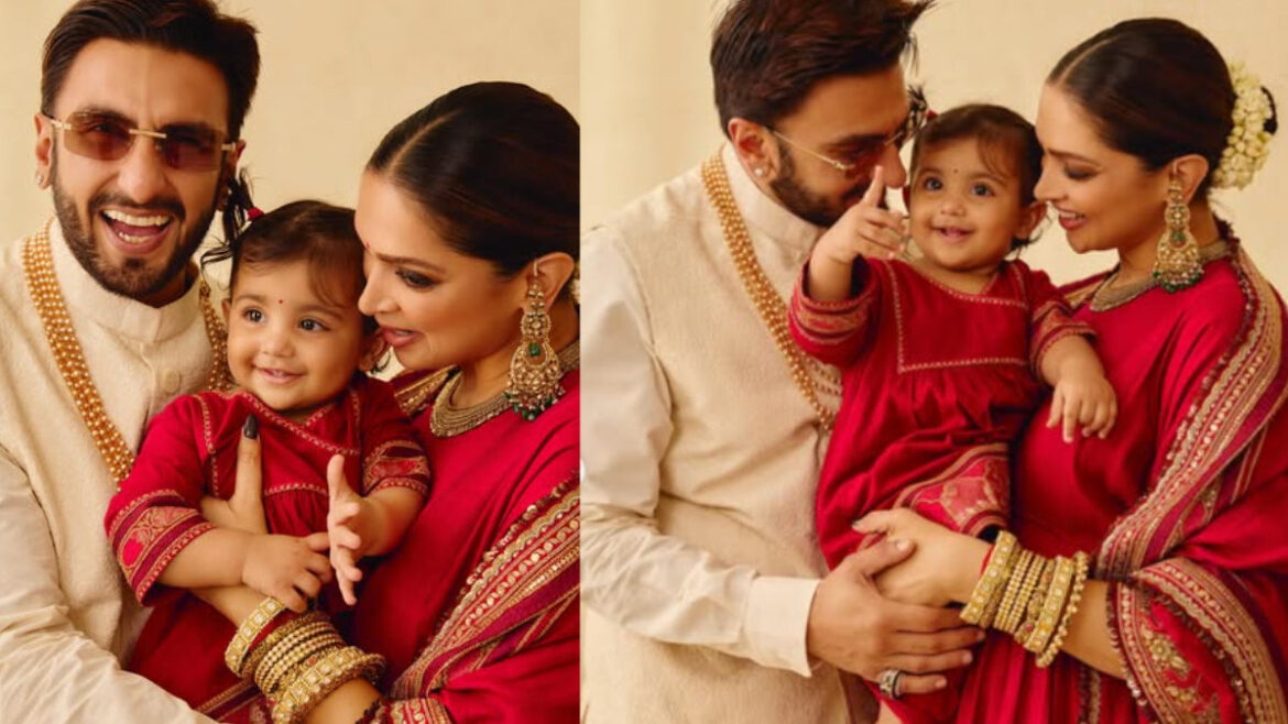 Deepika Padukone Reveals Daughter Dua's Face On Diwali 2025; Proud Father Ranveer Singh Holds Them Close In Heartwarming Photos | Glamsham.com