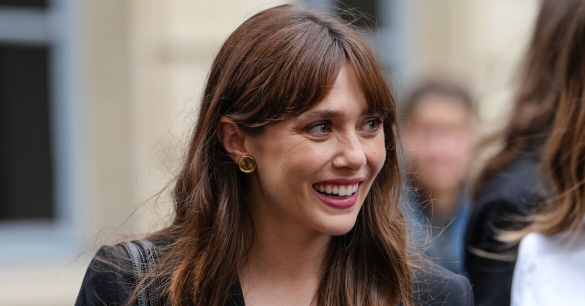 Elizabeth Olsen Wore Mary-Kate and Ashley's Fave Color Combo