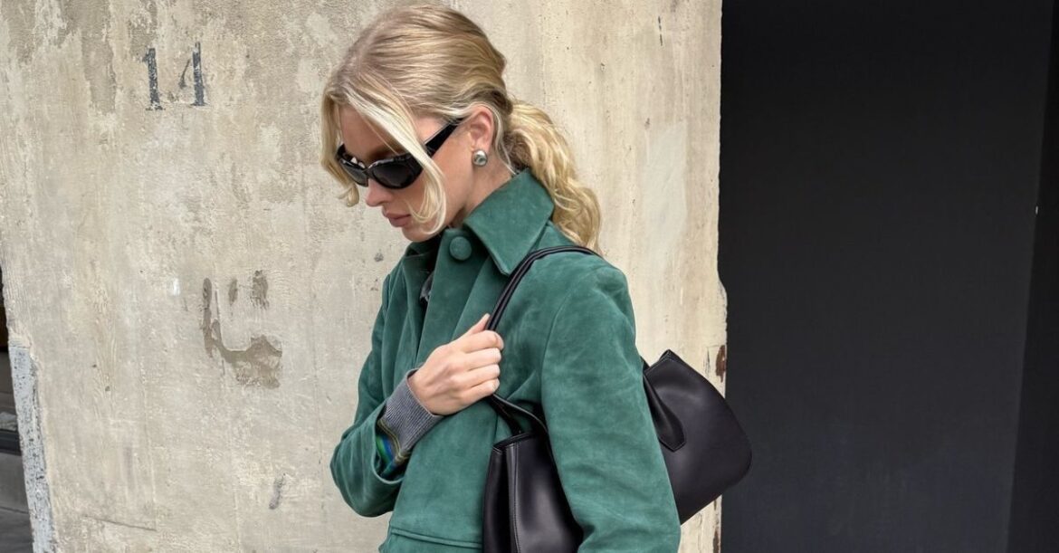 Elsa Hosk Perfected Autumn Styling in This 3 Piece Look