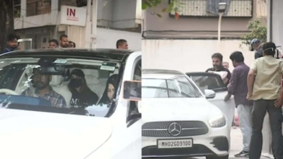 First Glimpse of Arbaaz Khan Daughter Captured As The Couple Got Discharged From Hinduja Hospital After 3 Days