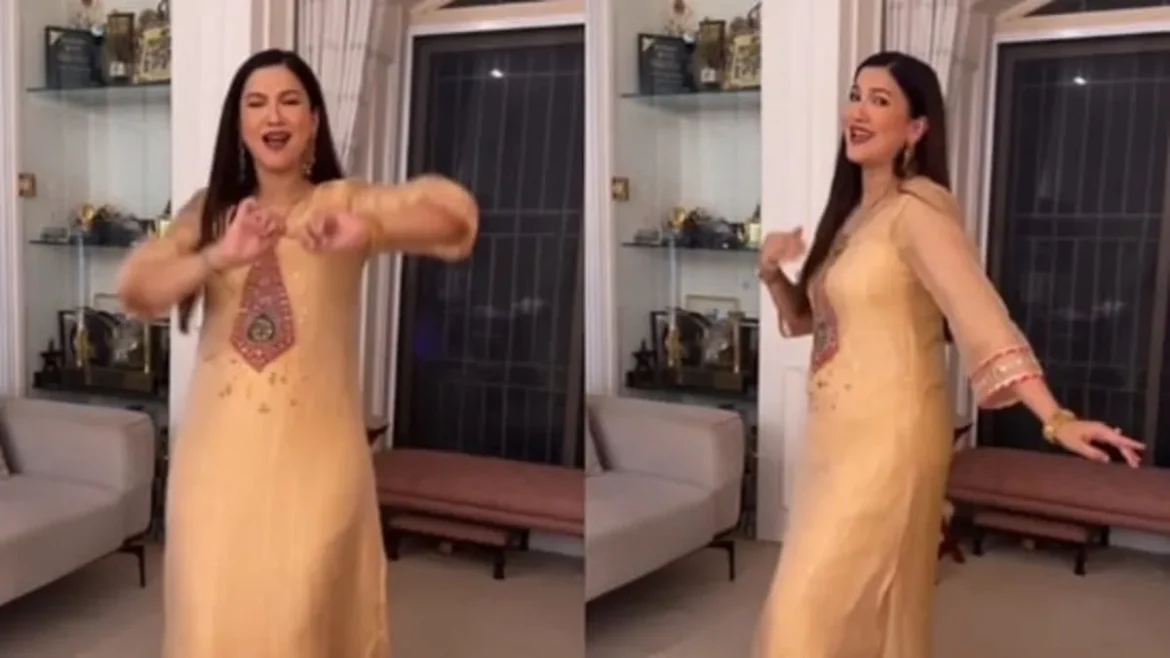 Gauahar Khan Dances Her Heart Out a Month After Giving Birth, Shuts Down Troll With Powerful Response