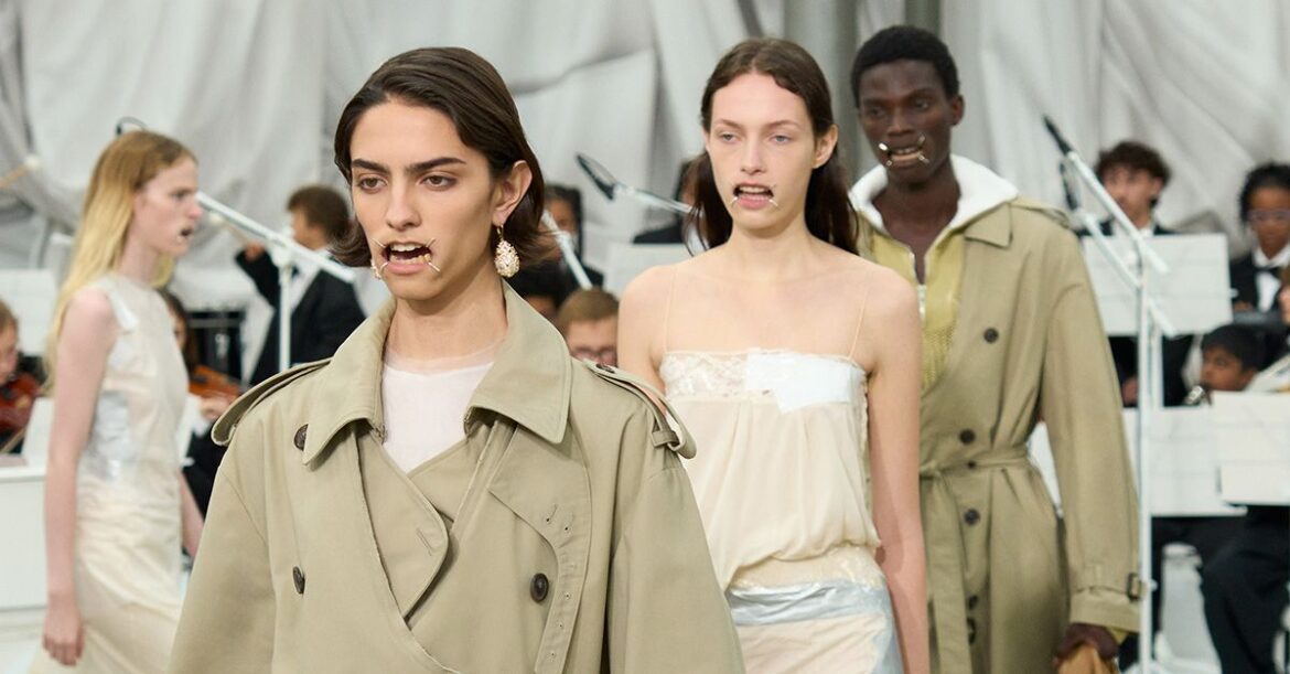 Glenn Martens Makes His RTW Debut at Maison Margiela in Paris
