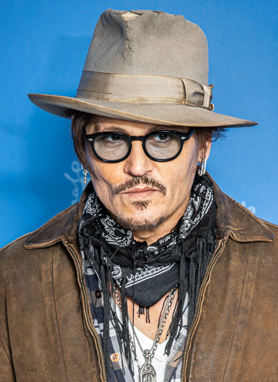 Johnny Depp Returns to the Runway