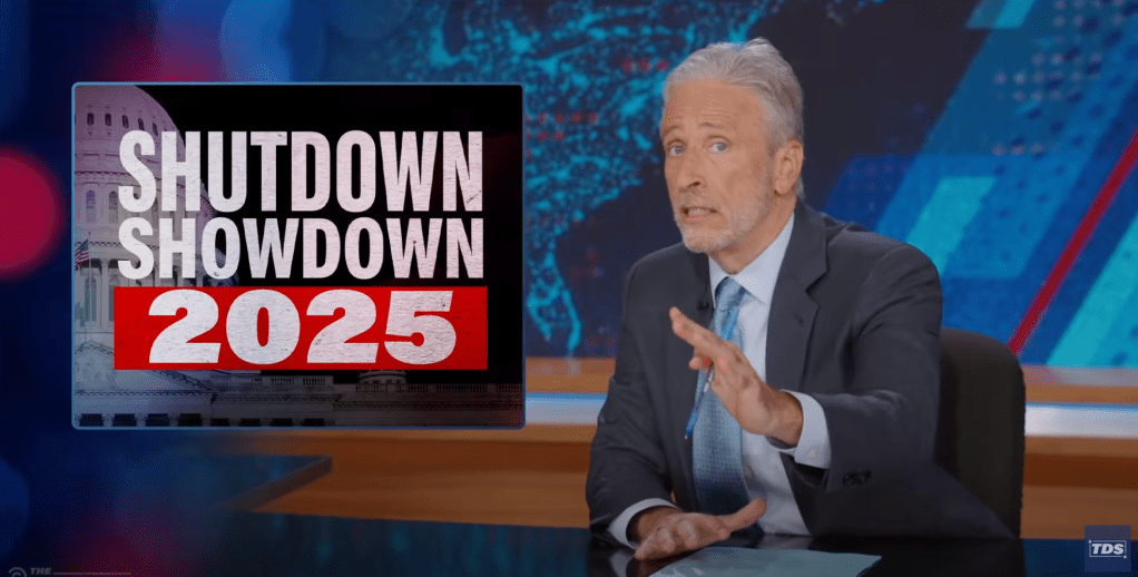 Jon Stewart Defends Democrats Holding The Line In Government Shutdown