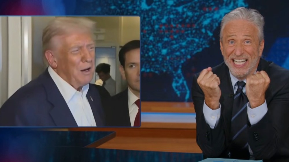 Jon Stewart Says Trump Is 'Definitely' Planning to Serve Third Term