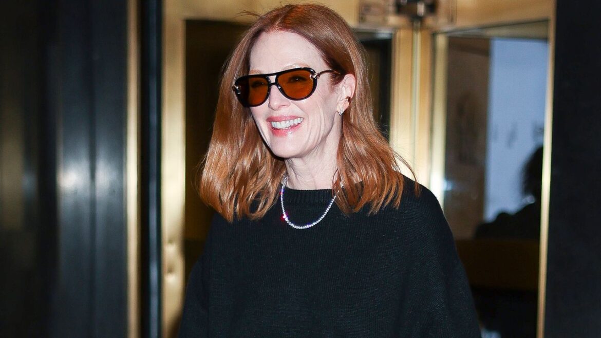 Julianne Moore's Brown Braided Bag is the Must-Have Tote for Fall-Winter 2025