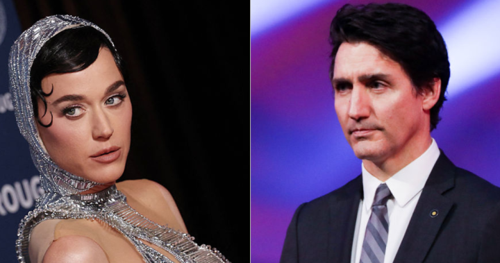 Katy Perry, Justin Trudeau make 1st public appearance as a couple - National