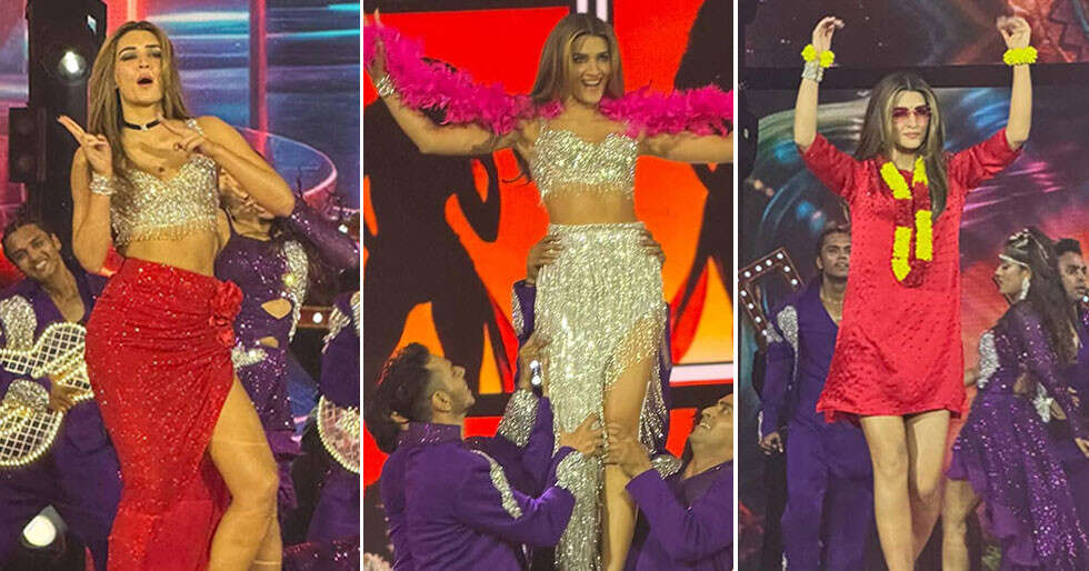 Kriti Sanon's dazzling tribute to Zeenat Aman at the 70th Hyundai Filmfare Awards