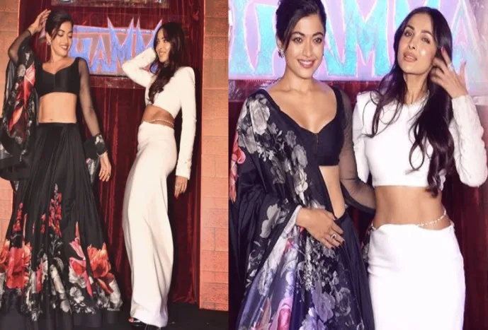 Malaika Arora Outshines Rashmika Mandanna With Her 'Poison Baby' Moves At The Song Launch At Thama Event