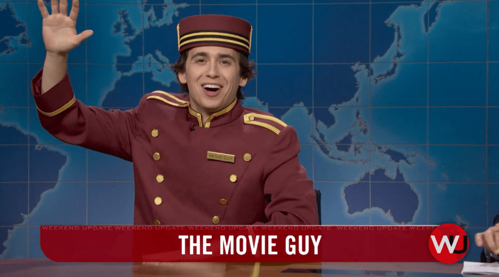 Marcello Hernandez Revives The Movie Guy For 'SNL's Weekend Update