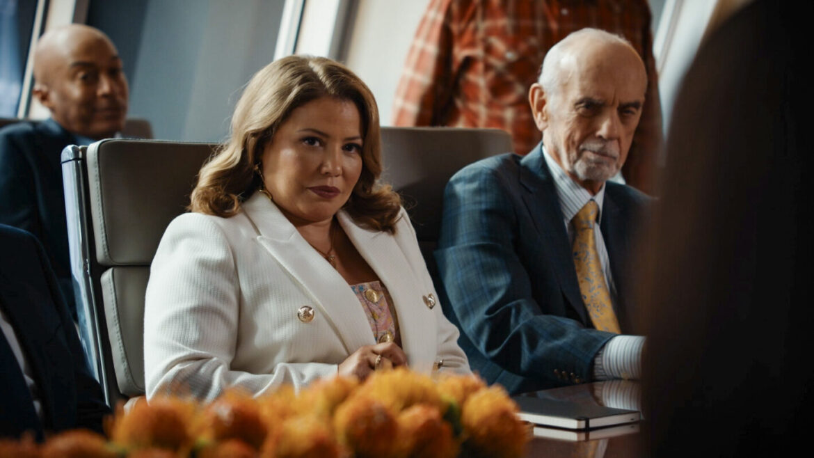 Justina Machado as Eva in 