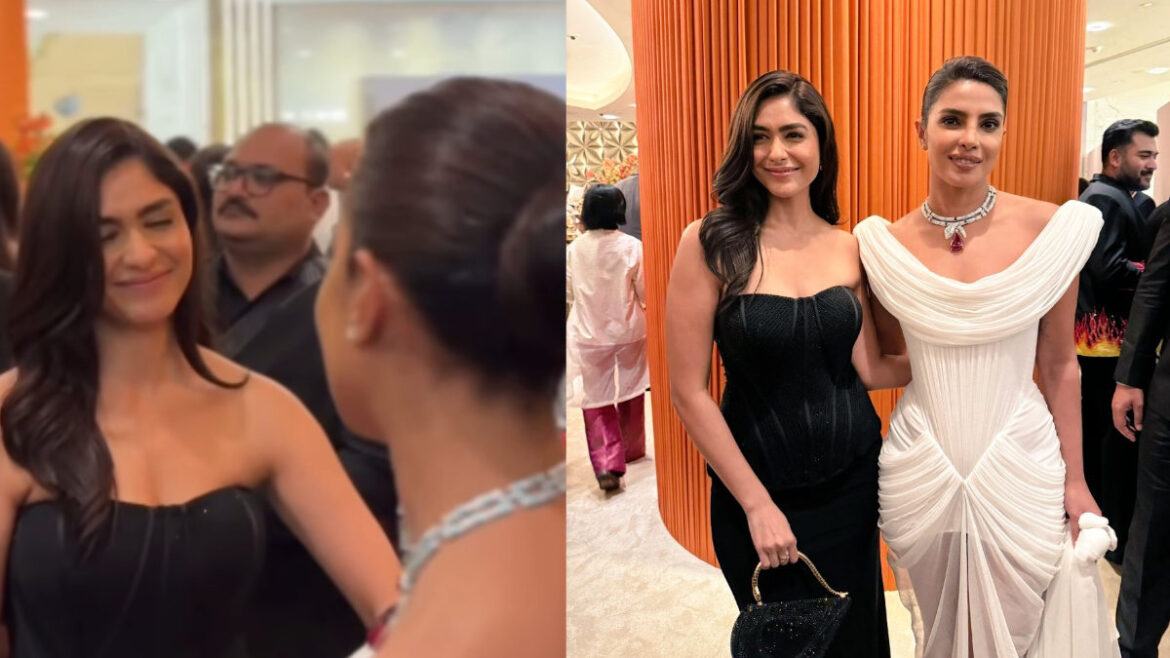 Mrunal Thakur Gets Starstruck Meeting Priyanka Chopra: Watch Her Adorable Reaction | Glamsham.com