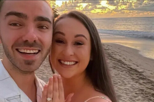 Nathan Sykes and Charlotte Burke tie the knot