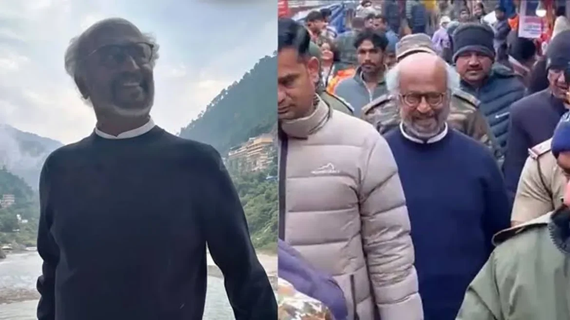Rajinikanth Seen Immersing In Spirituality, Spotted In Badrinath Dham With His Close Ones