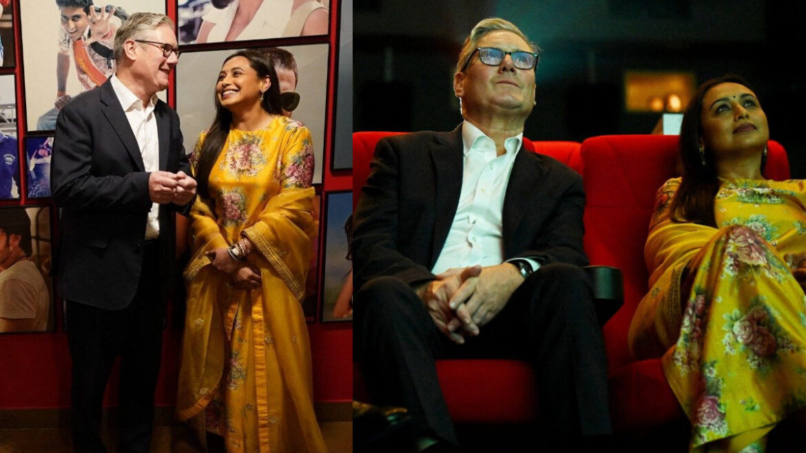 Rani Mukerji And UK PM Keir Starmer's Unexpected Meeting At YRF Studio - A New Bollywood Diplomacy? | Glamsham.com