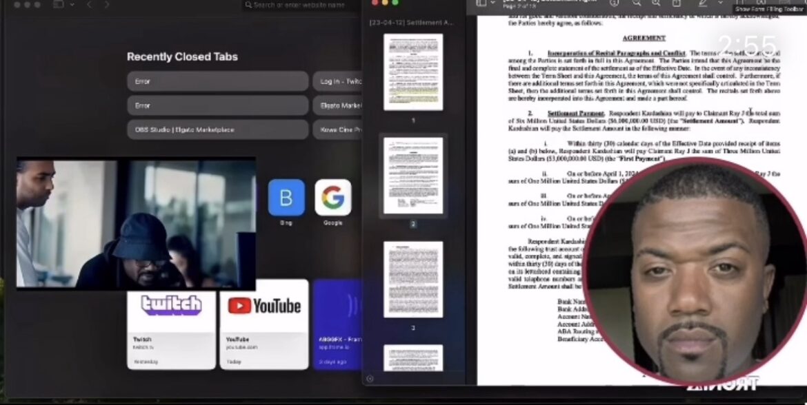 Ray J Claims Kardashians Paid Him $5 Million Hush Money in 2023 Amid Legal Battle