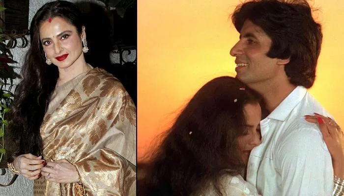Rekha and Amitabh Bachchan