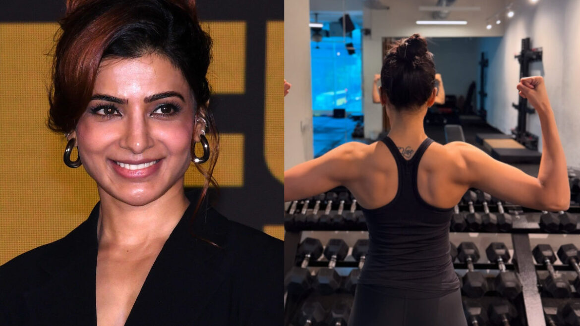 Samantha Ruth Prabhu Proves She's A Powerhouse Of Strength With Her Latest Gym Photo! | Glamsham.com