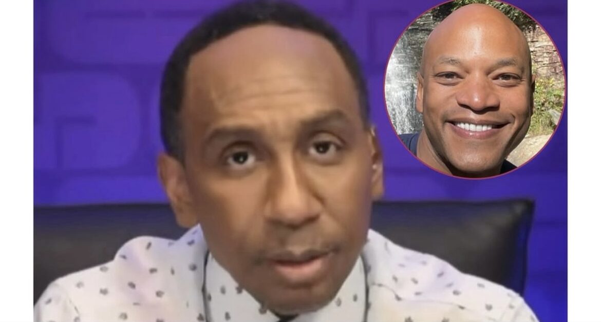 Stephen A. Smith Drops Hint That Wes Moore Could Be His Running Mate - Though He Doubts He'll Actually Run