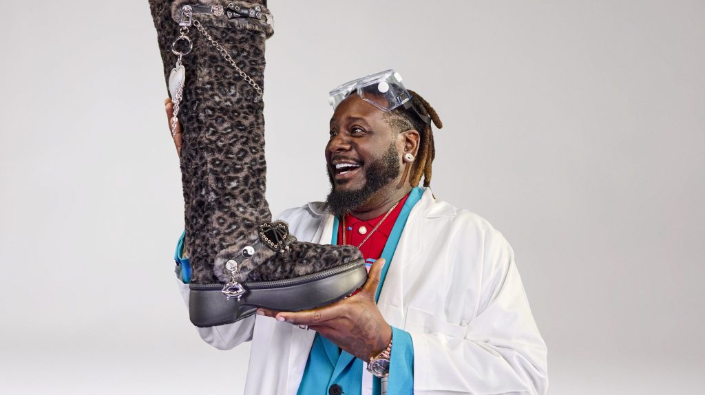 T-Pain And Crocs Bring “Boots With The Fur” To Life With Shoe Collab