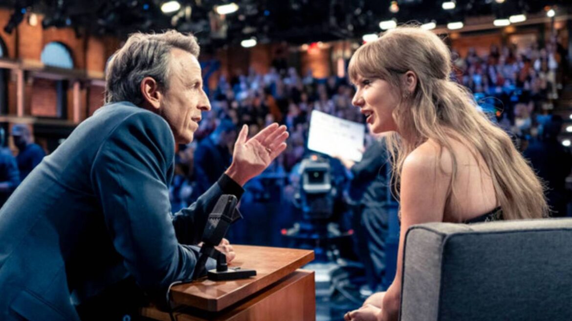 Taylor Swift on Travis Kelce Mixup With Hugh Grant's Wife, Greta Gerwig