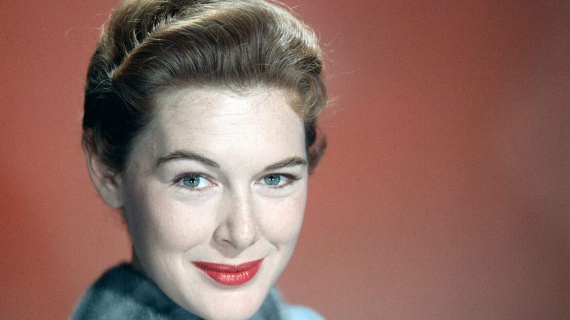 Diane Brewster, 1957. ph: Nolan Patterson / TV Guide / courtesy Everett Collection