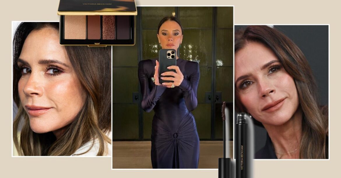 Victoria Beckham Uses These Products for a Brown Smokey Eye