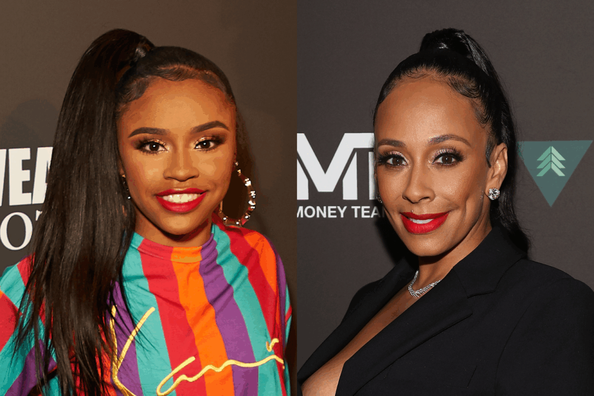 Yaya Mayweather Responds After Fan Jokes About Her & Her Mom's Melissa Brim's Loyalty To The Fathers Of Their Kids