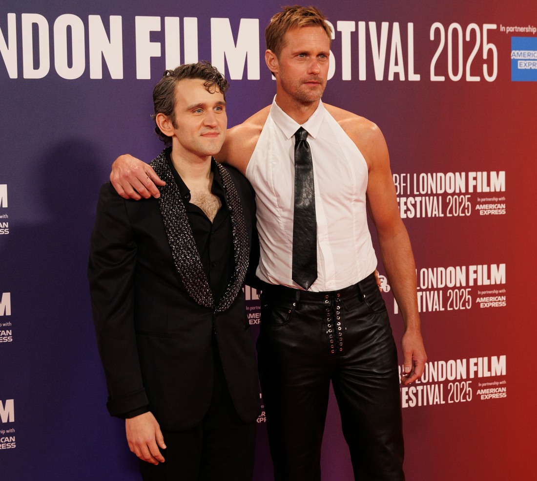 bitchy | “Alexander Skarsgard’s ‘Pillion’ premiere pics went viral” links