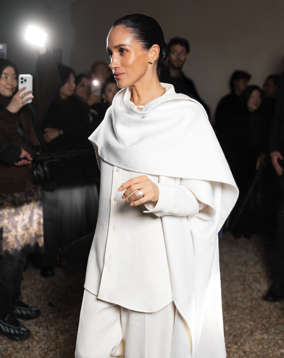 bitchy | Duchess Meghan was seen having lunch with Vogue’s new editor Chloe Malle