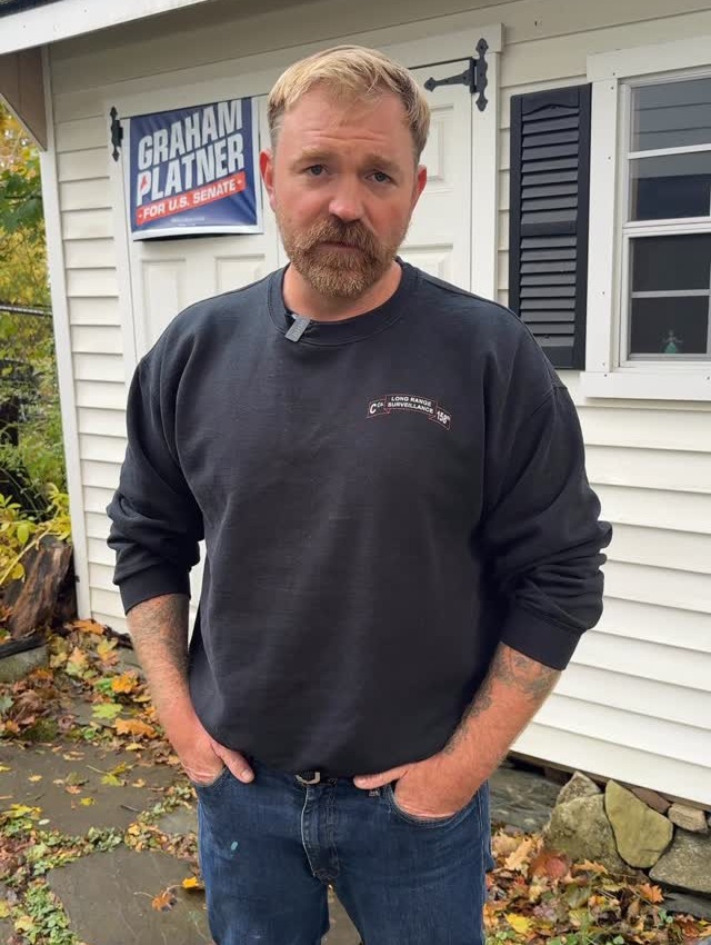 bitchy | Maine senatorial candidate Graham Platner swears he covered up his Nazi tattoo